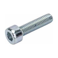 Винт с цилиндрической головкой и внутренним шестигранником М5х6 DIN 912 класс прочности 12.9 оцинкованная сталь